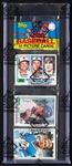 1982 Topps Baseball Rack Pack - Cal Ripken Jr. RC & George Brett Top (BBCE)