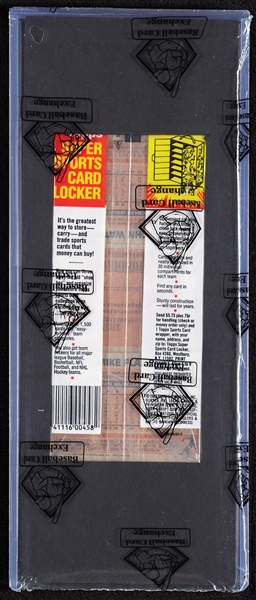 1983 Topps Baseball Grocery Rack Pack - Tony Gwynn RC & Nolan Ryan Top (BBCE)
