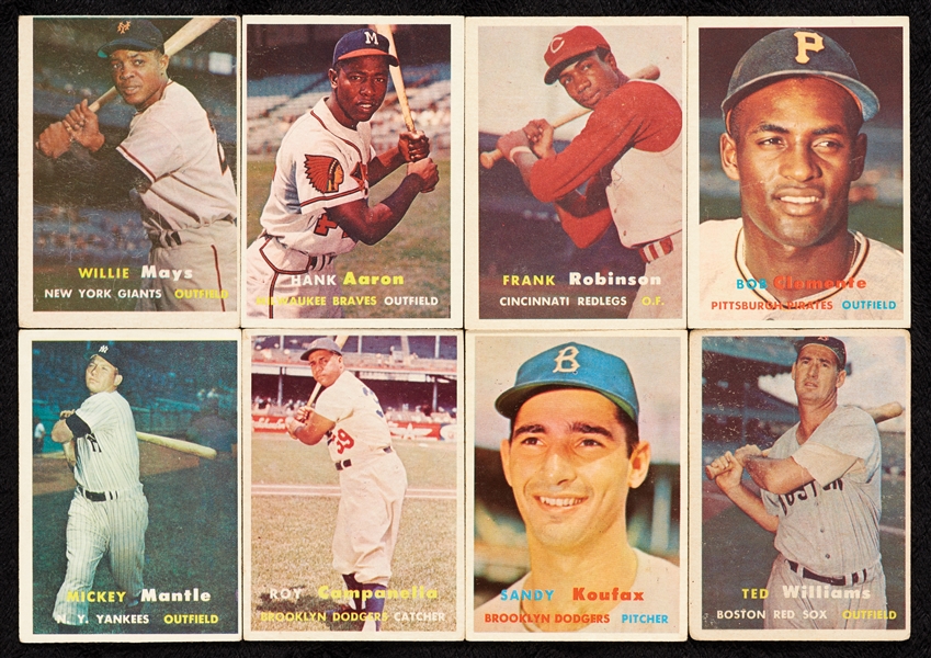 1957 Topps Baseball Complete Set (407)