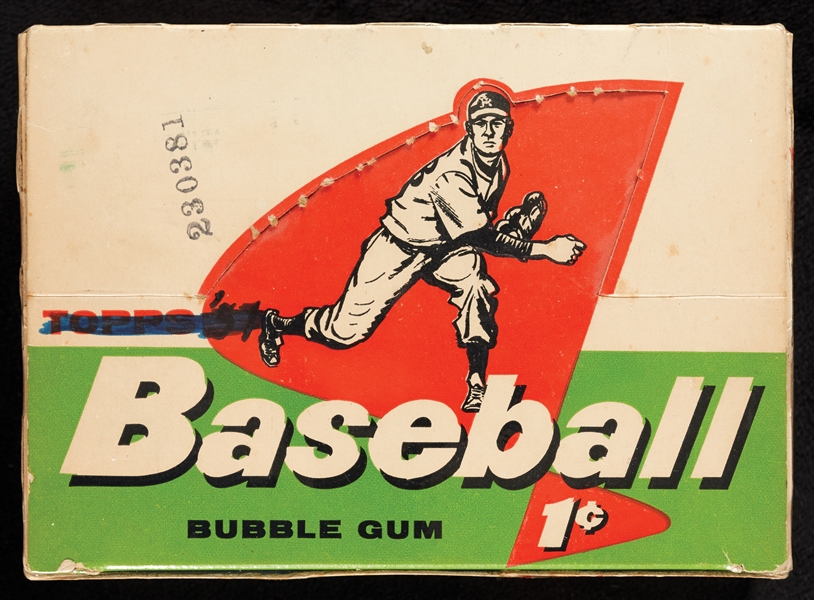 1958 Topps Baseball Empty Display Box (BBCE)