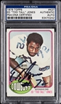 Ed "Too Tall" Jones Signed 1976 Topps RC No. 427 (PSA/DNA)
