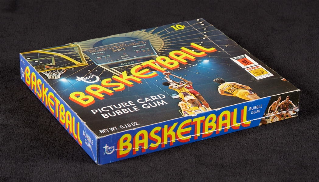 1972-73 Topps Basketball Empty Display Box (BBCE)