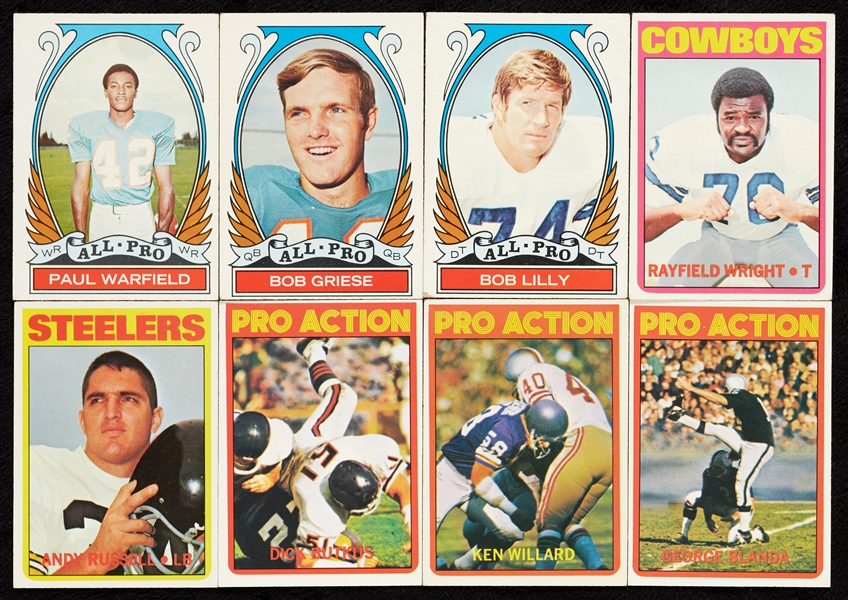 1972 Topps Football Complete Set (351)