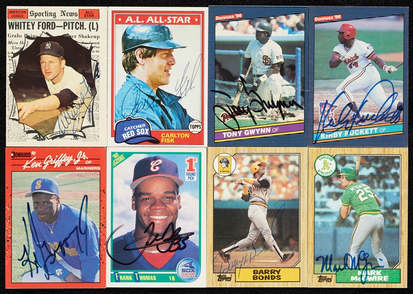 Signed 1952-2000 Topps Card Collection (750+)