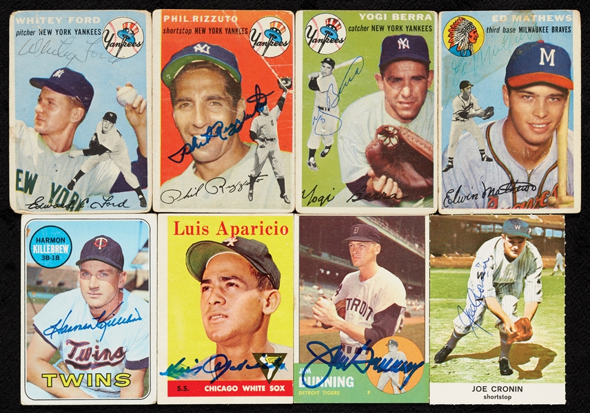 Signed 1952-2000 Topps Card Collection (750+)