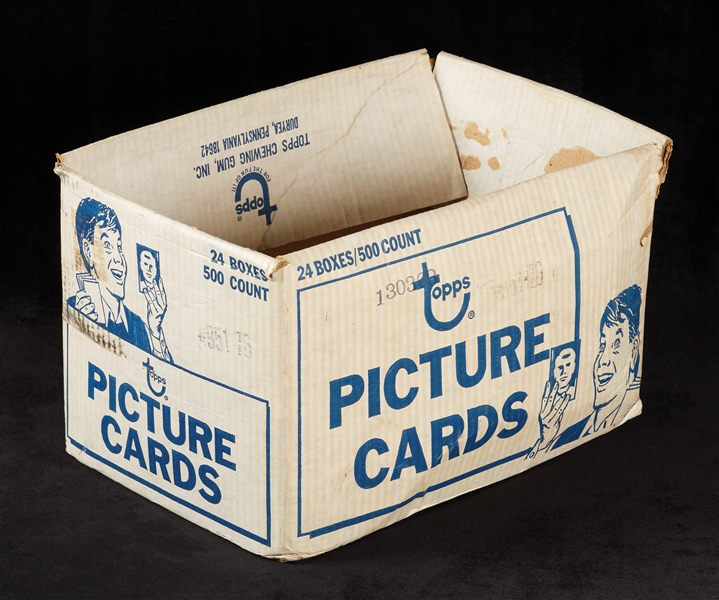 1976 Topps Baseball Vending Box Empty Case