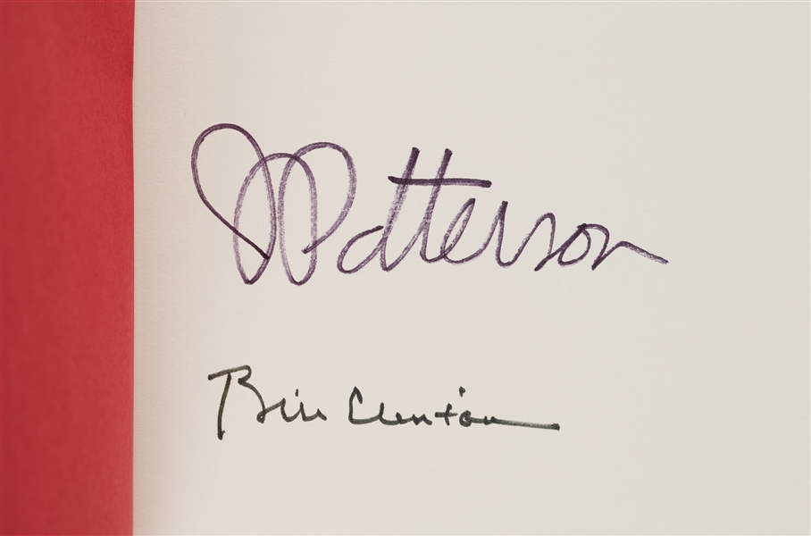 Bill Clinton & James Patterson Signed The President's Daughter Book (BAS)
