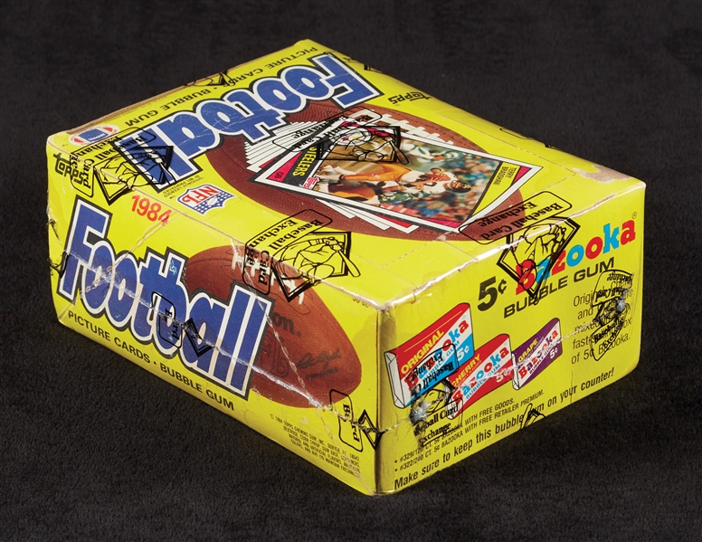 1984 Topps Football Wax Box (36) (BBCE)