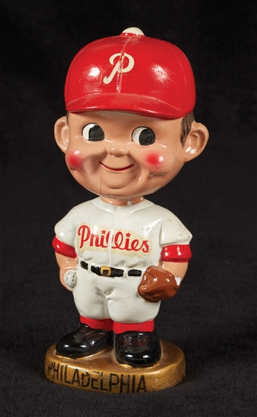 1967-72 Phillies Bobbin Head Doll With Original Box
