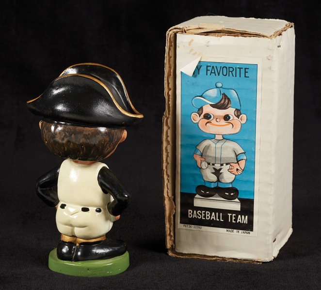 1963-66 Pittsburgh Pirates Bobbin Head Doll With Original Box