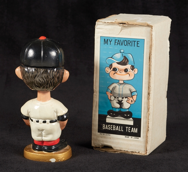 1967 San Francisco Giants Bobbin Head Doll With Original Box