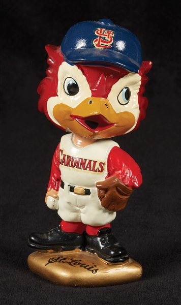 1967-72 Cardinals Bobbin Head Doll With Original Box