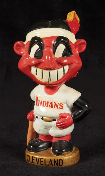 1967-72 Indians Bobbin Head Doll With Original Box