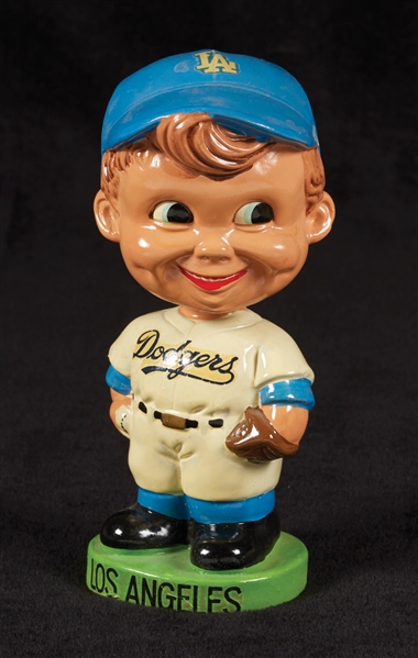 1963-66 Los Angeles Dodgers Bobbin Head Doll With Original Box
