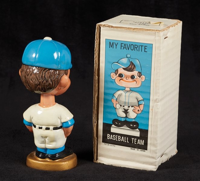 1969 Kansas City Royals Bobbin Head Doll With Original Box
