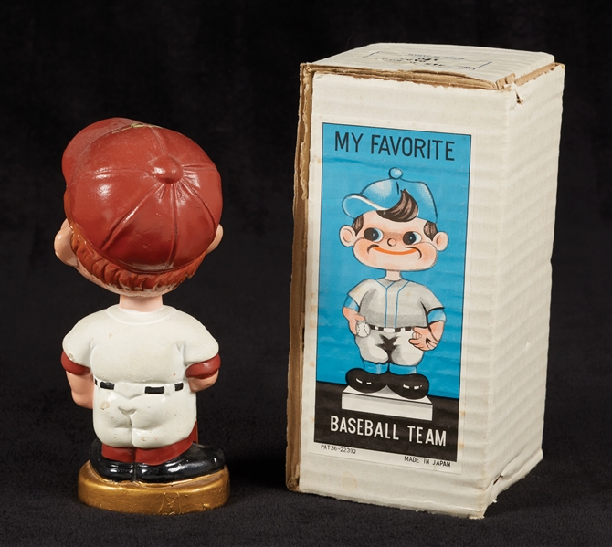 1969 San Diego Padres Bobbin Head Doll With Original Box