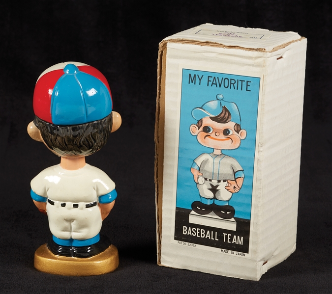 1969-72 Montreal Expos Bobbin Head Doll With Original Box