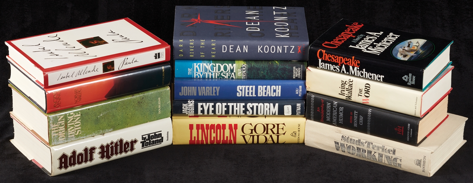 Author Signed Hardcover Books Group with Mailer, Koontz (13)
