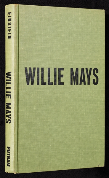 Willie Mays Signed Coast to Coast Giant Book (BAS)
