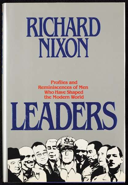 Richard Nixon Signed Leaders Book (BAS)