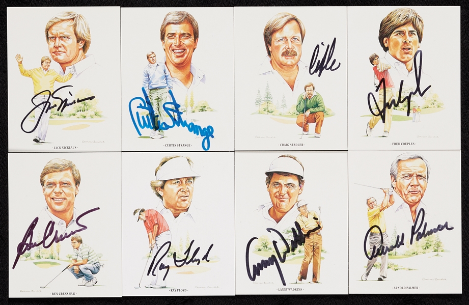 1990 Imperial Publishing American Golfers Signed Group (17)