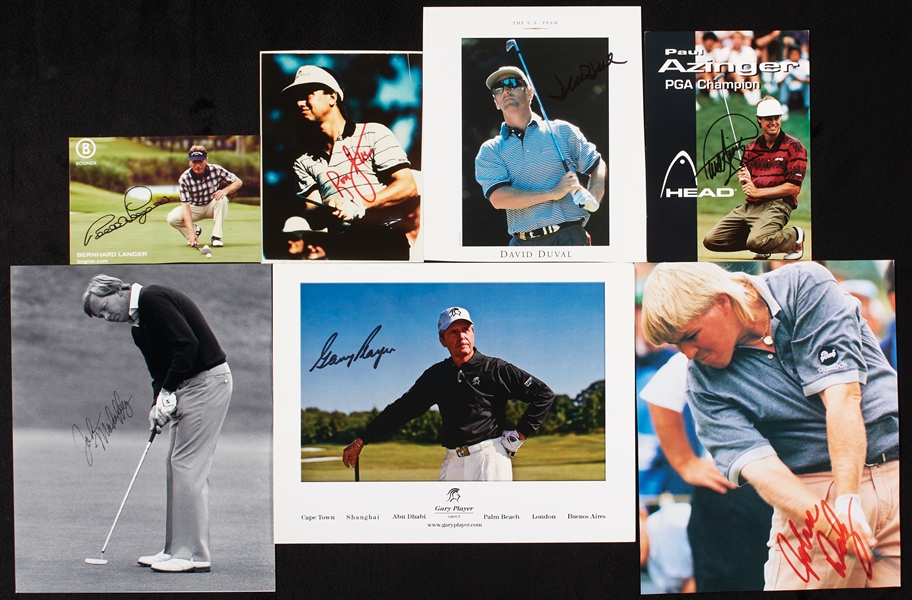 Signed Golf Photos Group with Jack Nicklaus (15)