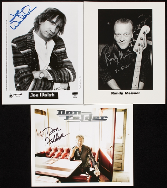 Eagles Signed 8x10 Photos Group (3)