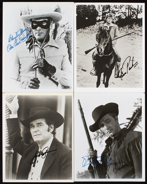 Western Related Signed 8x10 Photos Group (4)