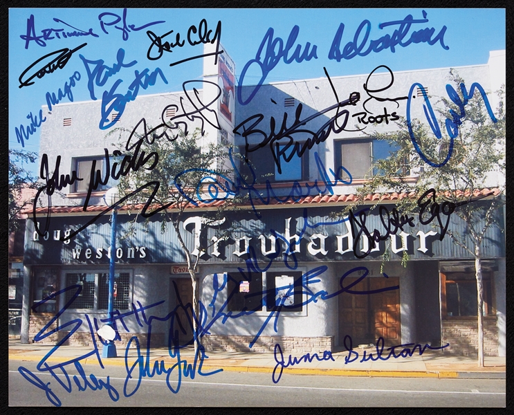 The Troubadour Multi-Signed 8x10 Photo
