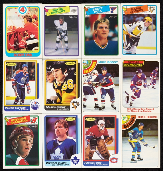 1985, 1986 and 1988 O-Pee-Chee High-Grade Hockey Sets (3)