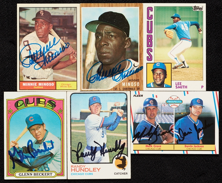 Chicago Cubs, Bears & Bulls Related Signed Group (73)