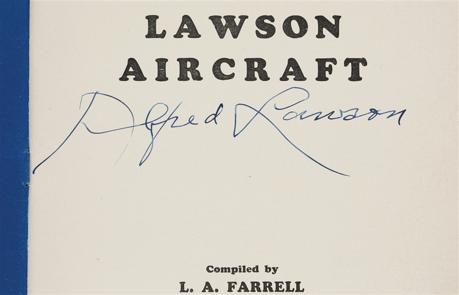Alfred Lawson Signed Books Pair (2)