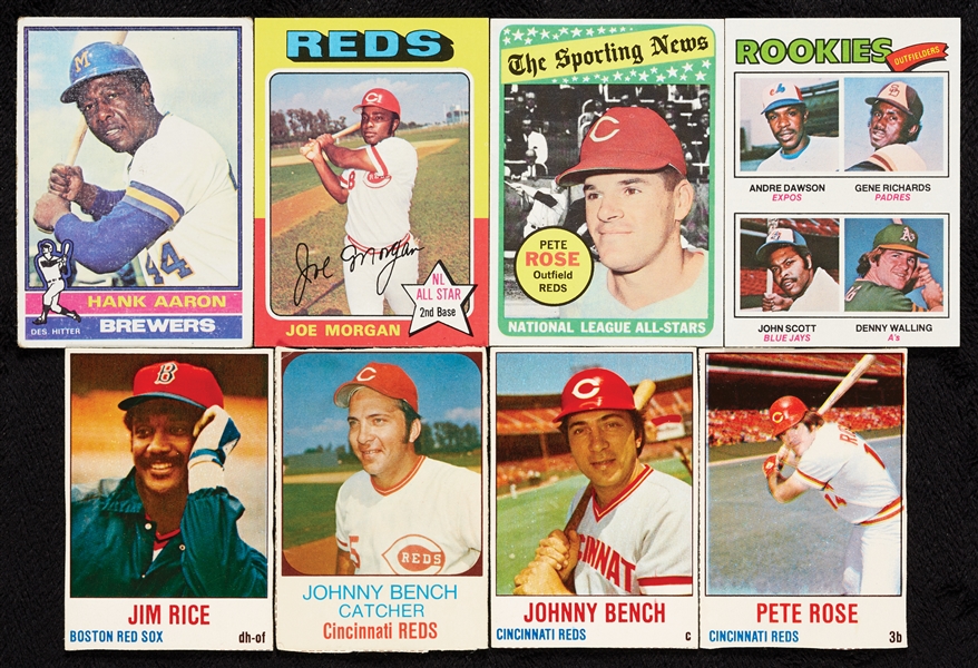 1969-77 Topps, Hostess and Kellogg’s Baseball Group (112)