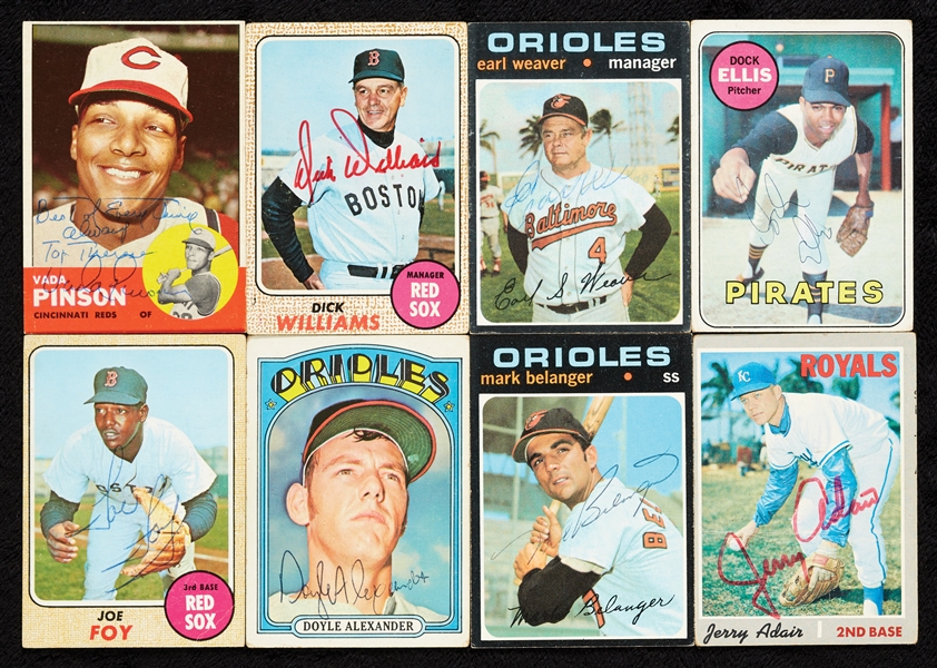 Signed 1959-1972 Topps Group (371)