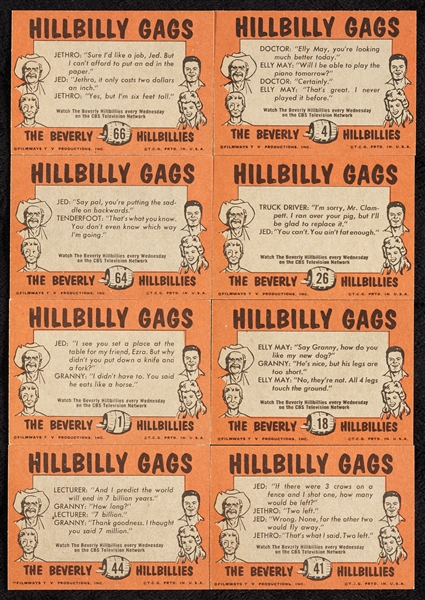 1966 Topps Beverly Hillbillies Complete Set (66)