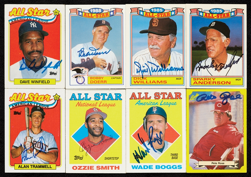 Signed Baseball Cards & Cuts Collection (380)