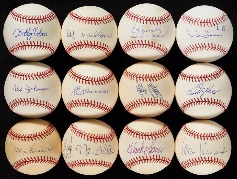Cardinals Single-Signed Baseball Collection (121)