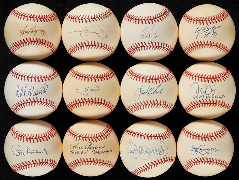 Cardinals Single-Signed Baseball Collection (121)