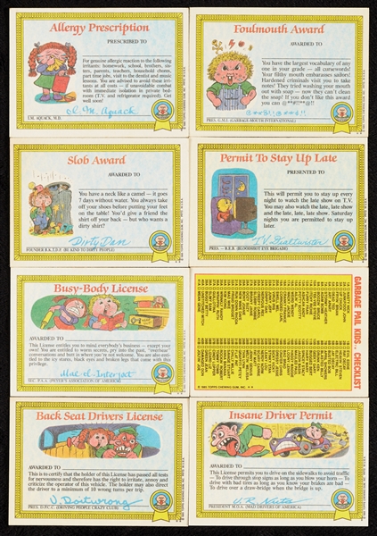 1985 Topps Garbage Pail Kids Series I (82)