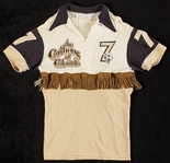 1978 Brian Tinnion The Caribou of Colorado NASL Game-Worn Home Tan Variation Jersey