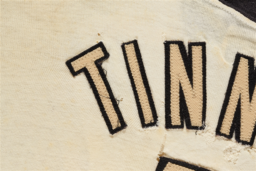 1978 Brian Tinnion The Caribou of Colorado NASL Game-Worn Home Tan Variation Jersey