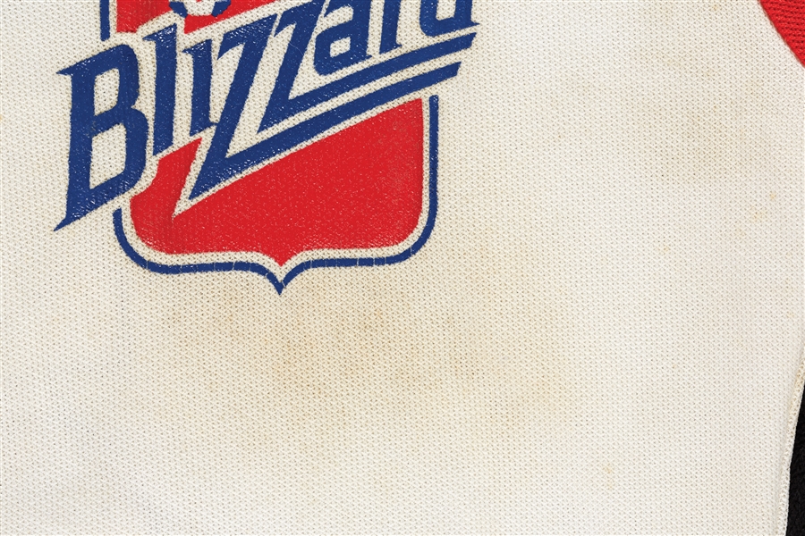1979-80 Willie McVie Toronto Blizzard NASL Game-Worn White Jersey