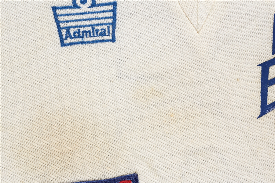 1979-80 Willie McVie Toronto Blizzard NASL Game-Worn White Jersey