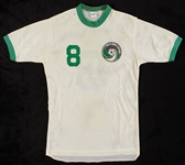 Late 1970s New York Cosmos NASL Game-Worn White Jersey