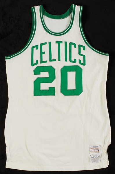1972-73 Phil Hankinson Boston Celtics Game-Worn Home Jersey