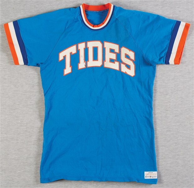 Late 1970s Mookie Wilson Tidewater Tides Game-Worn Pullover