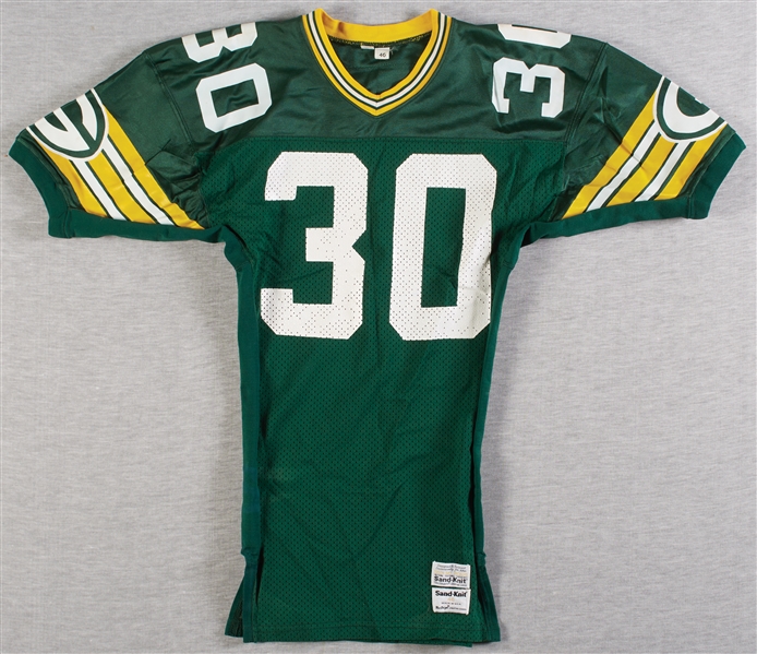 1987-88 Paul Carruth Green Bay Packers Game-Worn Home Jersey
