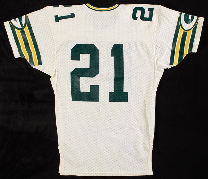 1987 Brent Fullwood Green Bay Packers Game-Worn Road Jersey