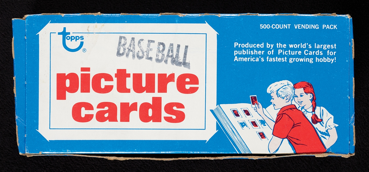 1981 Topps Baseball Vending Box (500)