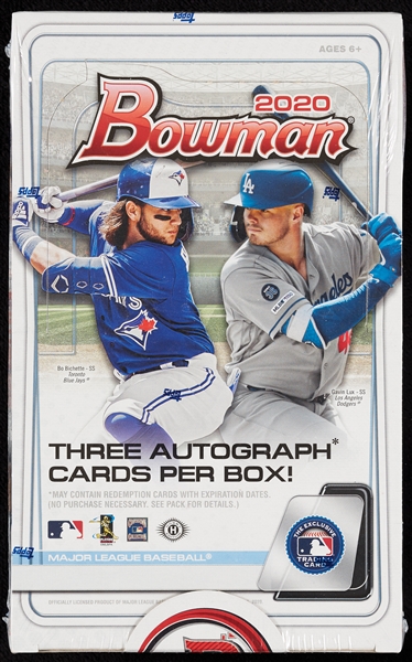 2020 Bowman Baseball Hobby HTA Jumbo Box (24)